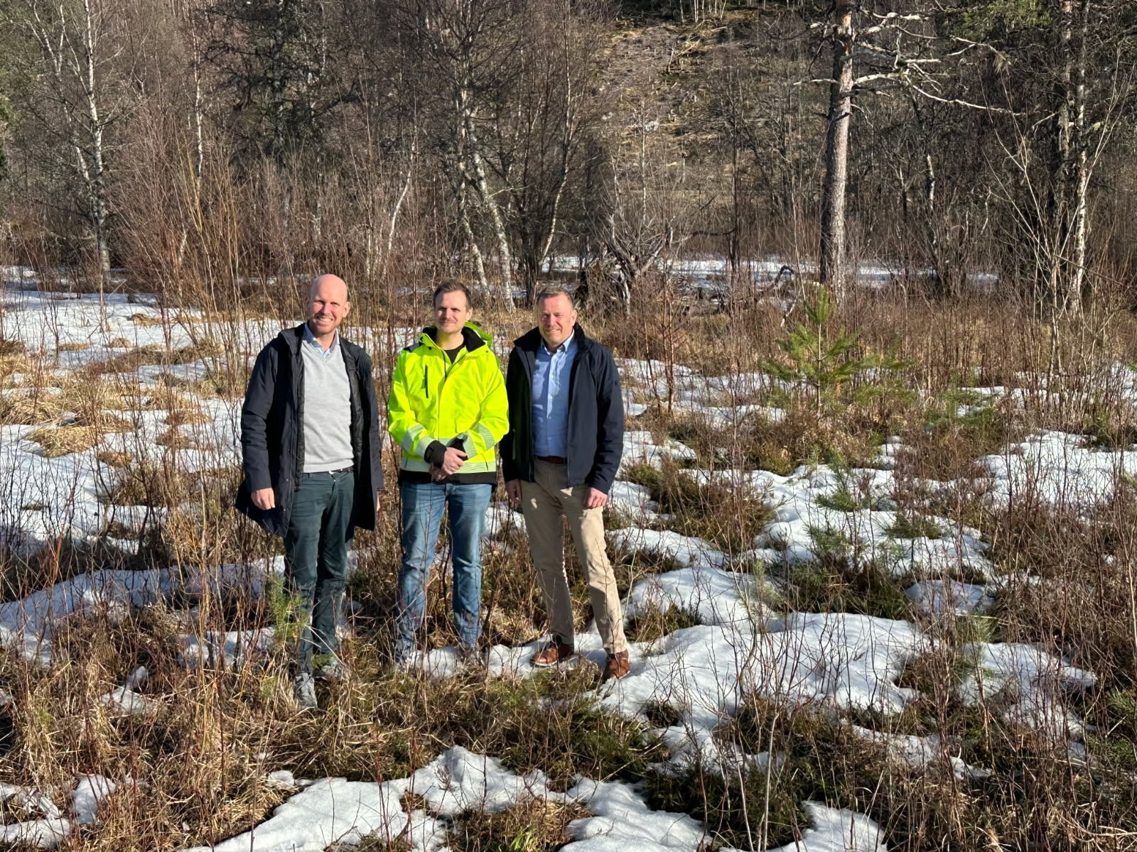 Fra venstre Erlend Gjelsvik og Arne Ramstad Daglig leder og Tommy Kristensen