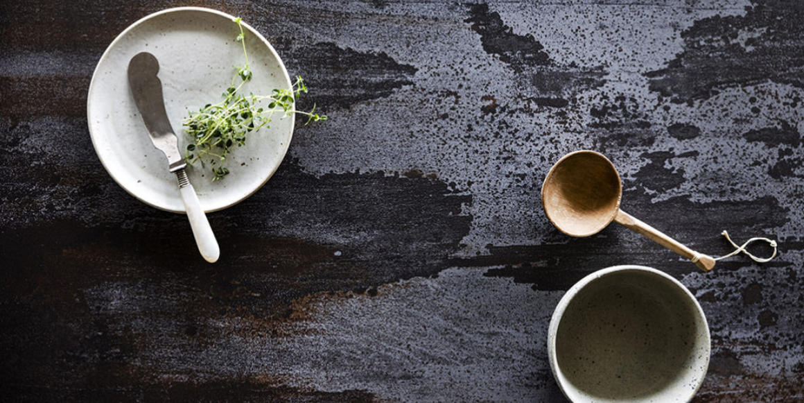 Benkeplate i dekton fra Aubo. Foto: AUBO