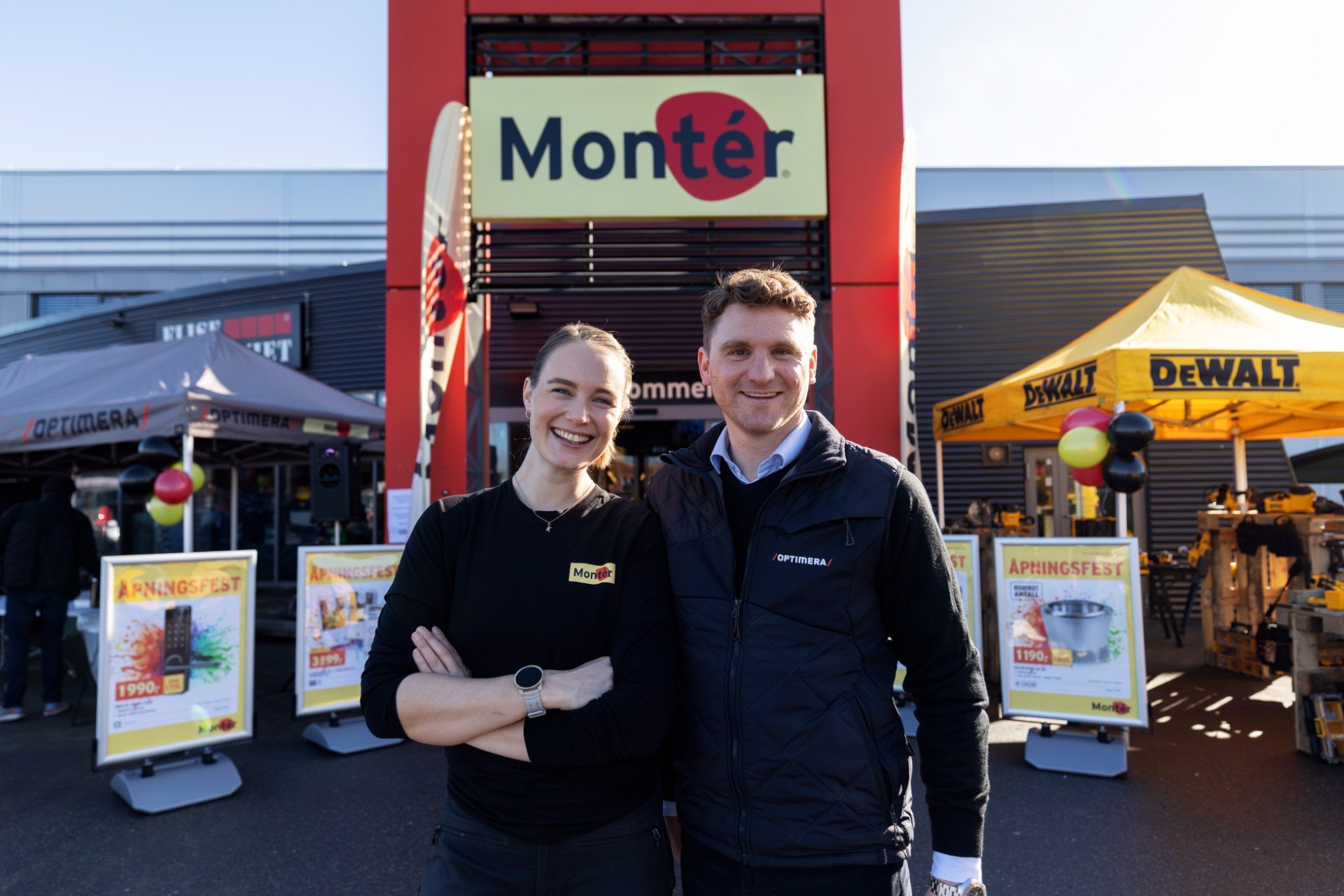 Totalfornyet Montér-flaggskip i Tønsberg åpnet i dag