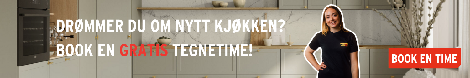 Book en tegnetime til kjøkkenplanlegging