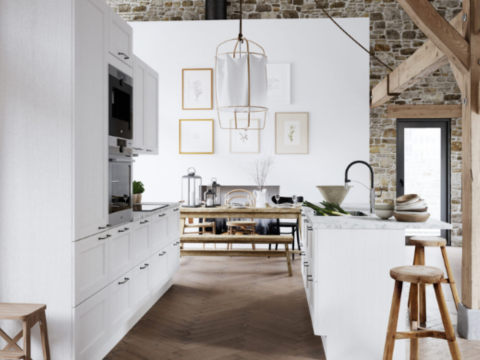 hvite AUBO kjøkken hvite AUBO kjøkken