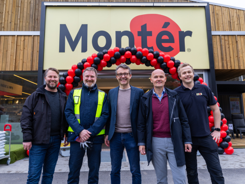 Montér åpner nytt toppmoderne byggevarehus i Randesund