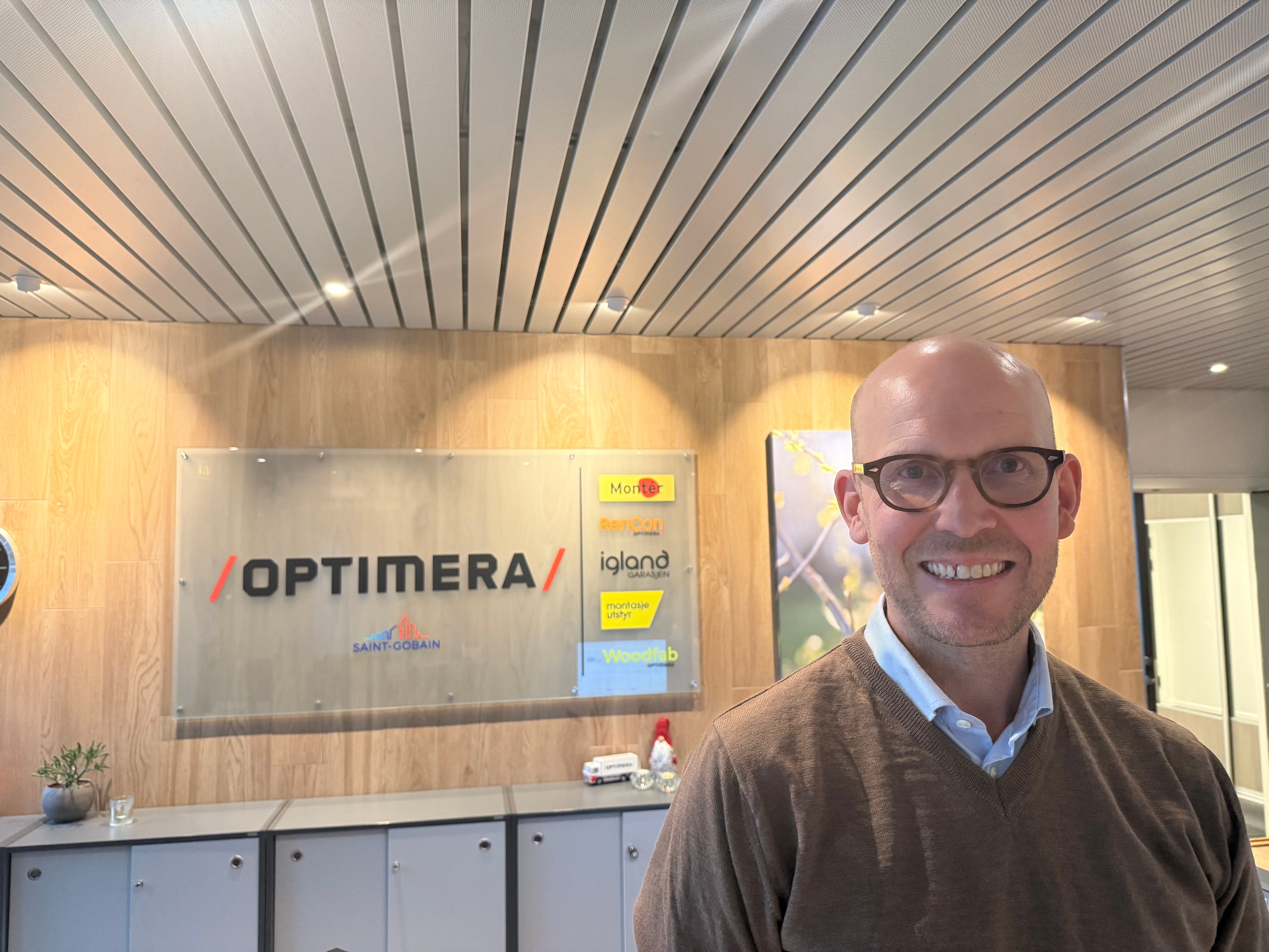 Fra trainee til toppleder: Optimera har ansatt Erlend Gjelsvik som ny direktør for Proff & Montér