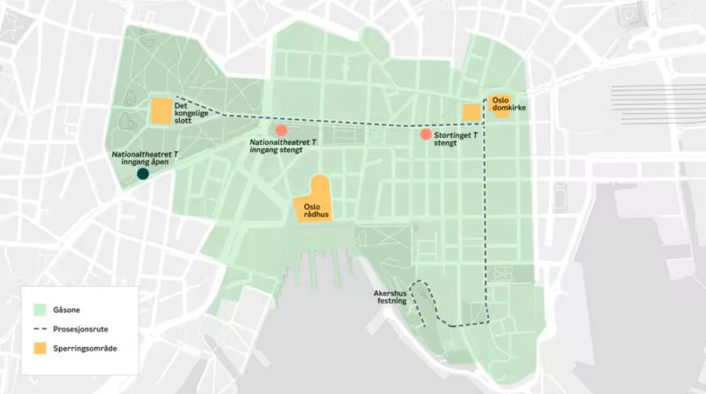 Viktig informasjon: Endringer i leveranser til Oslo sentrum 9. september