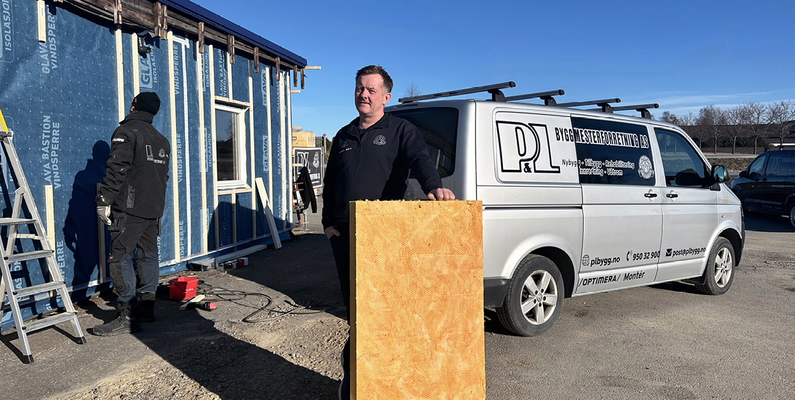 Daglig leder Håvard Paulsen i P&L Byggmesterforretning har tro på at myndighetene vil komme med støtteordninger for å komme skikkelig i gang med energieffektiviseringen av norske boliger – og at de nå har fagkunnskapen for å ta del i det markedet.