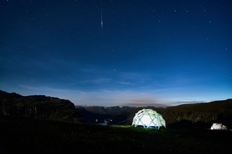 Glamping ved Trolltunga