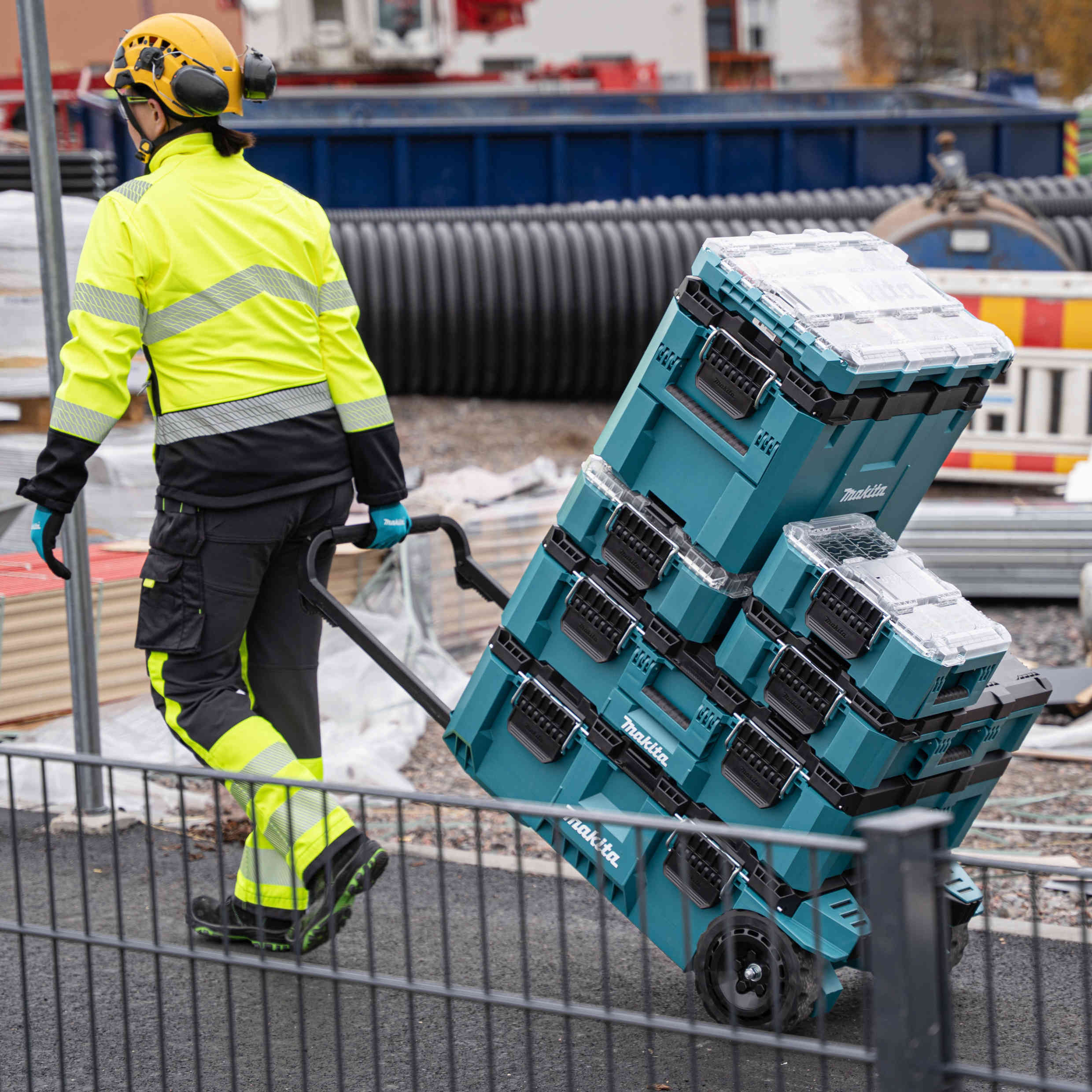 Smart modulbasert oppbevaring på hjul