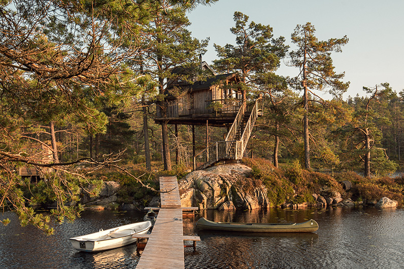 Treetop Island - Øyhytta