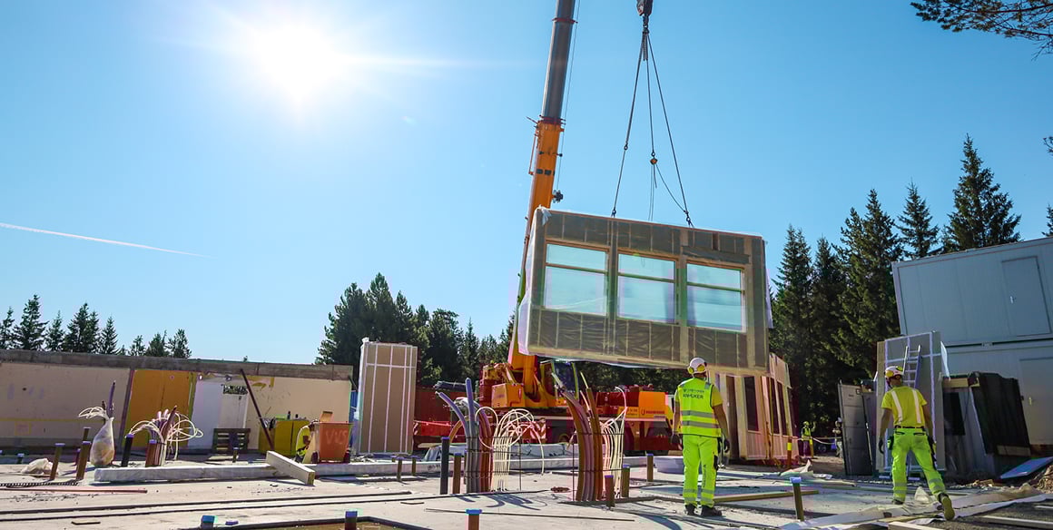 Prefabrikkert samarbeid i rekordfart