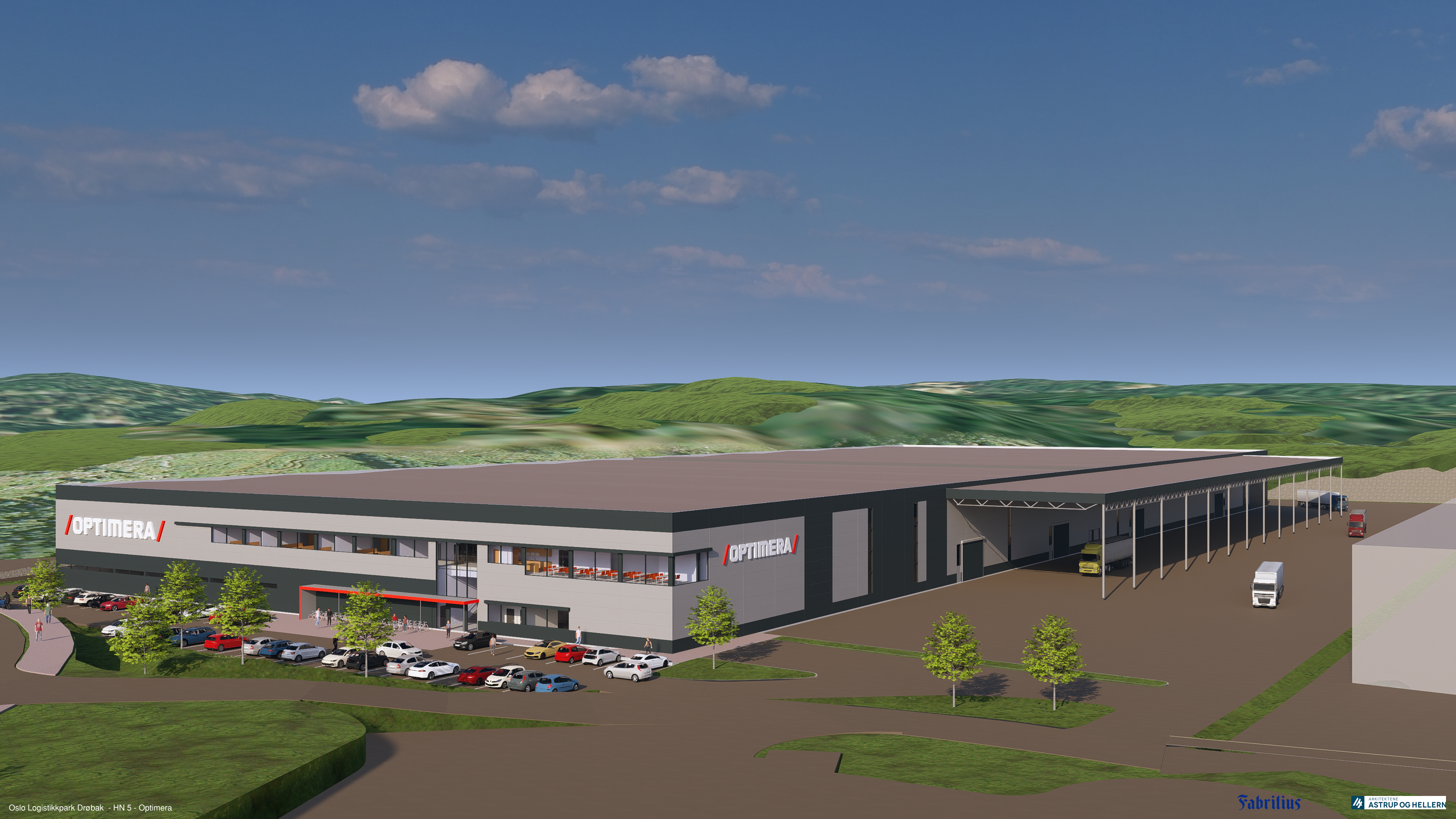 Optimera bygger nytt distribusjonslager