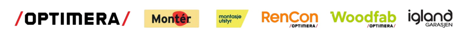 Optimera | Montér | Montasjeutstyr | Woodfab | RenCon | Igland