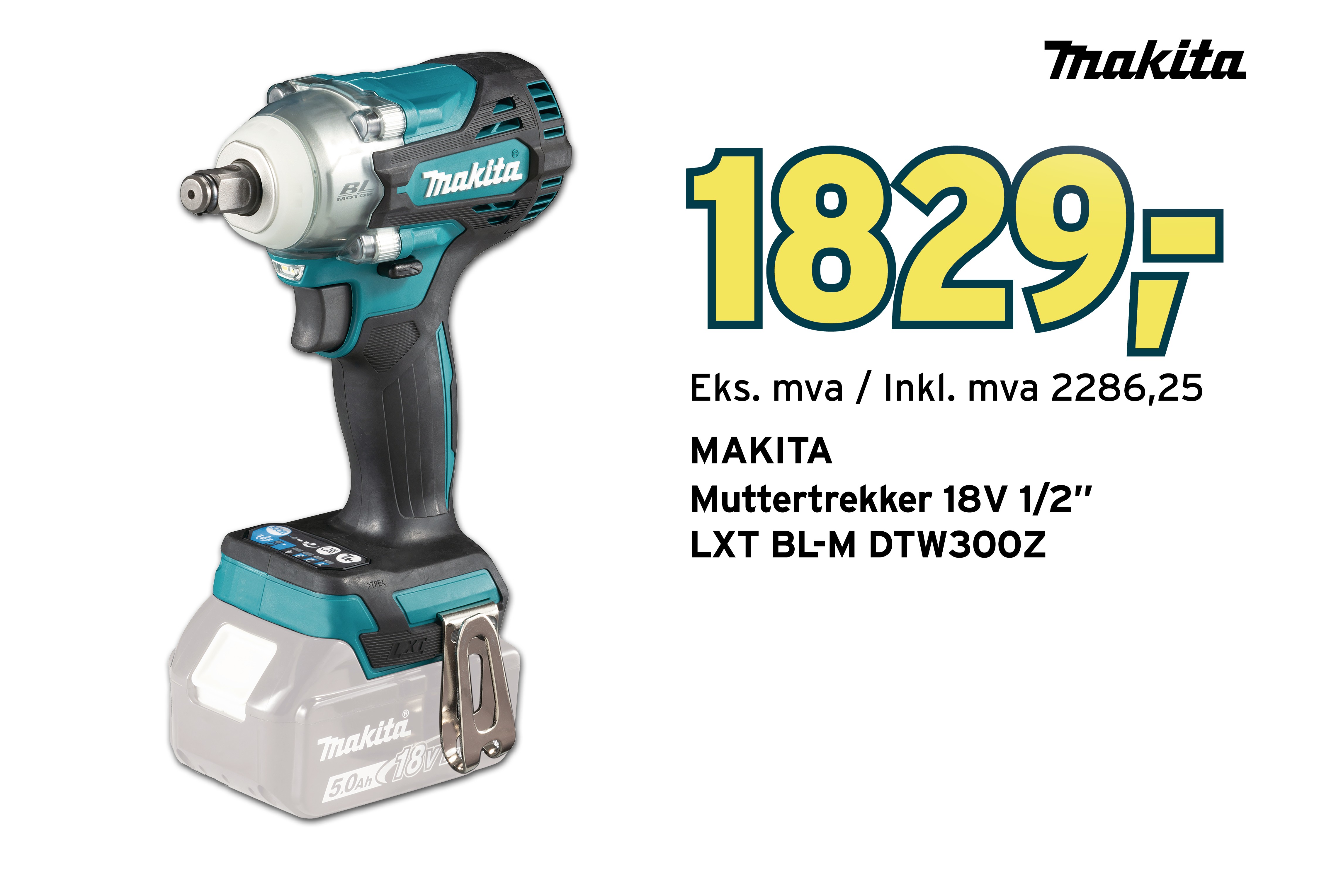 Muttertrekker makita
