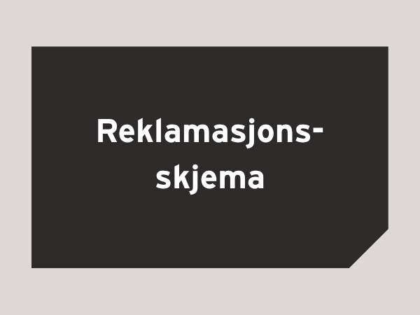 Dersom du har bestilt og mottatt én eller flere varer som ikke er i henhold til kjøp, er det en reklamasjonssak. På denne siden kan du fylle ut og sende inn skjema.