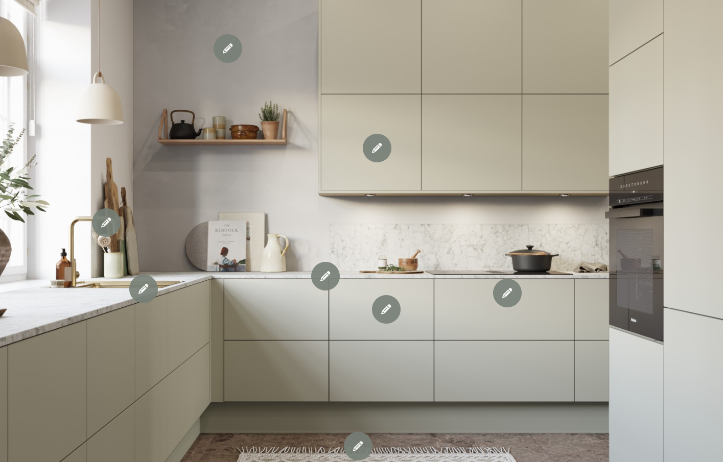 Design ditt nye kjøkken