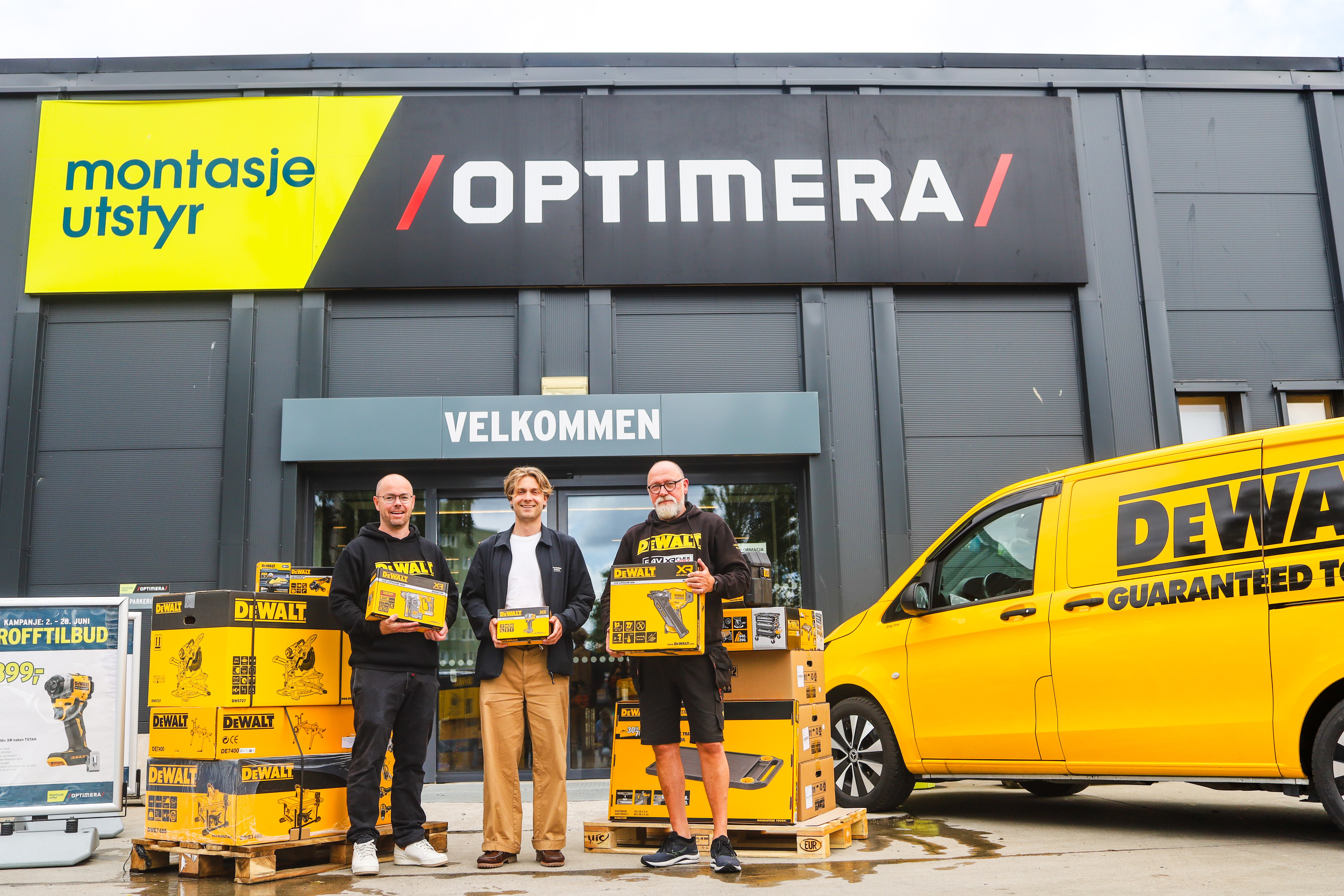 Over 3000 deltok – Pål vant DeWALT-verktøy til 50.000 kroner