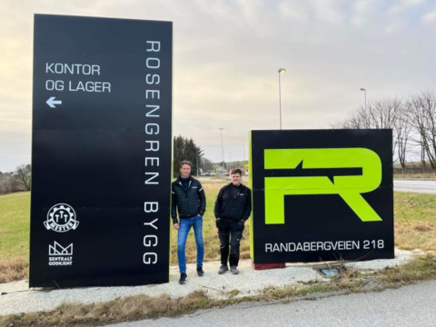 Rosengren Bygg og Optimera med godt og tett samarbeid